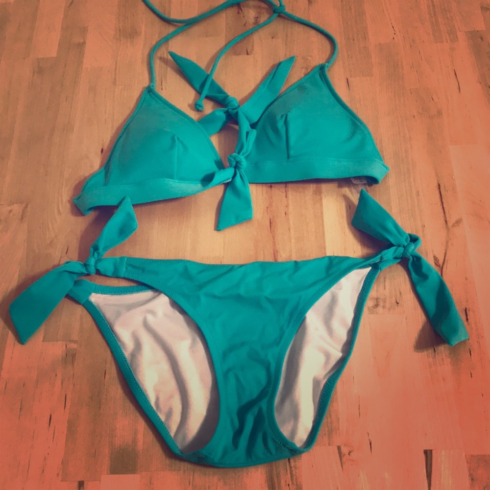 Teal bikini from Victoria secret